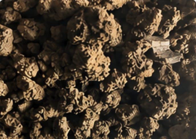 Organic fertilizer granulate